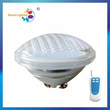 Lampe de piscine LED en verre 24 W avec télécommande